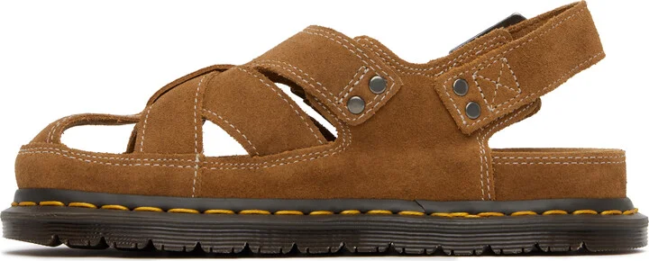Dr. Martens Tan Archive Fisherman Suede Sandals - Image 3