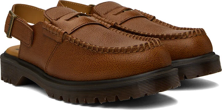 Dr. Martens Tan Penton Slingback Loafers - Image 4