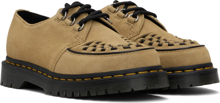 Dr. Martens Tan Ramsey Savannah Suede Derbys - Image 4