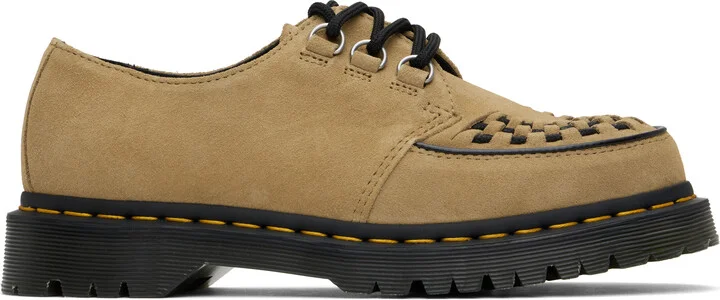 Dr. Martens Tan Ramsey Savannah Suede Derbys