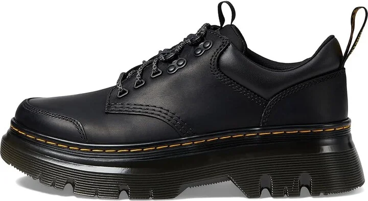 Dr. Martens Tarik Lo Leather Shoes Black : UK 3 (US Men's 4 - Women's 5) Medium - Image 6