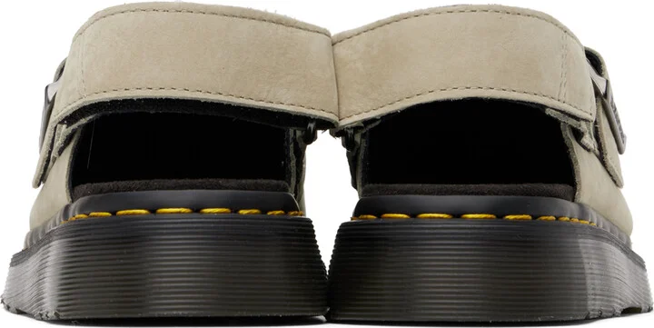 Dr. Martens Taupe Jorge II Mules - Image 2