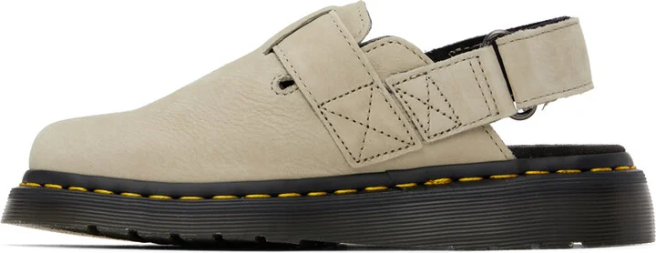 Dr. Martens Taupe Jorge II Mules - Image 3