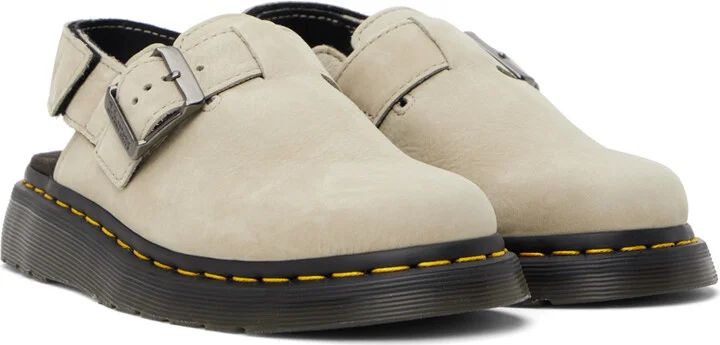 Dr. Martens Taupe Jorge II Mules - Image 4