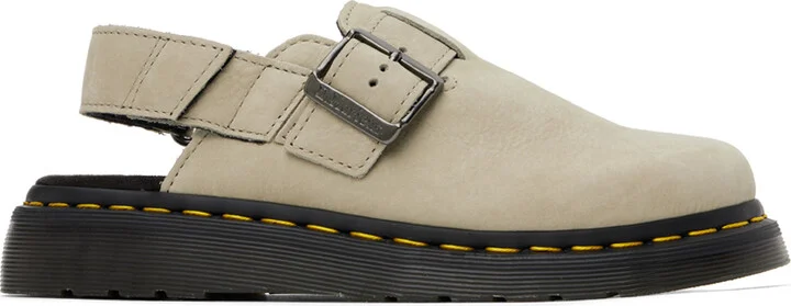 Dr. Martens Taupe Jorge II Mules