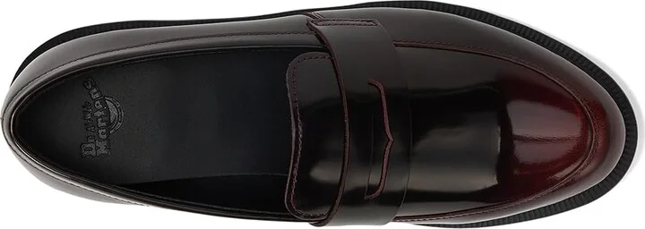 Dr. Martens Temara Women's Flat Shoes Cherry Red : UK 6 (US Women's 8) M, Leather - Image 2
