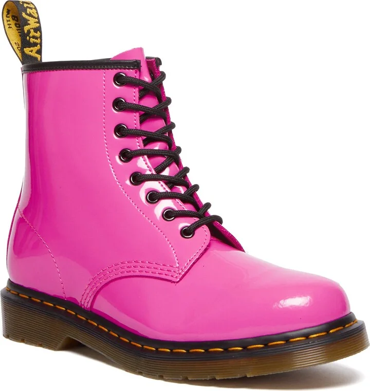 Dr. Martens Unisex 1460 Patent Leather 8 Eye Boot