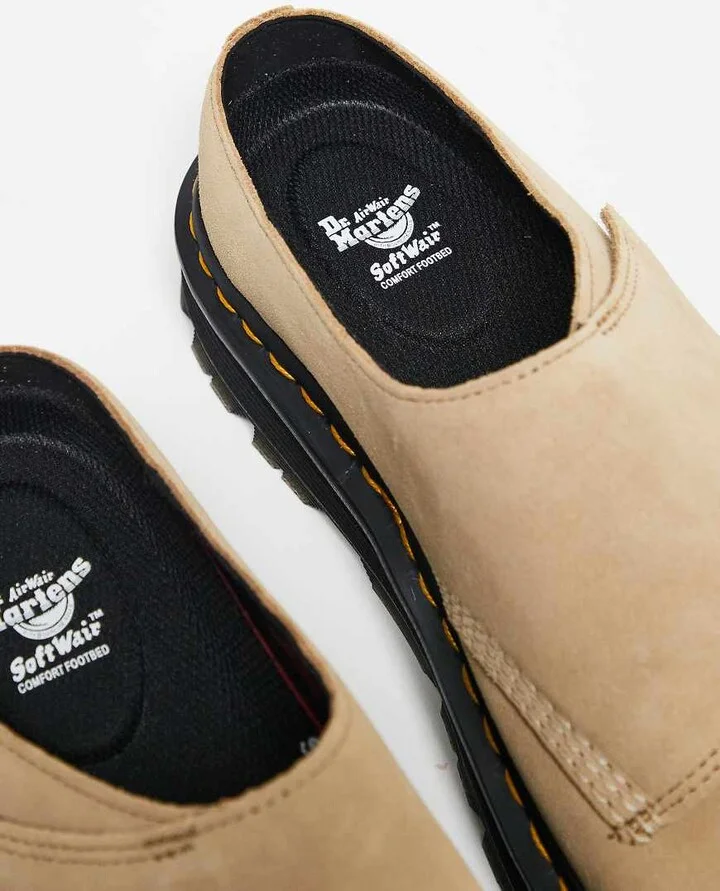 Dr Martens Unisex ZebZag Anywair Mules in Savannah Tan - Image 2
