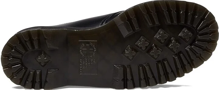 Dr. Martens V 1461 Quad Mono Shoes Black : UK 3 (US Men's 4 - Women's 5) Medium, Synthetic - Image 3