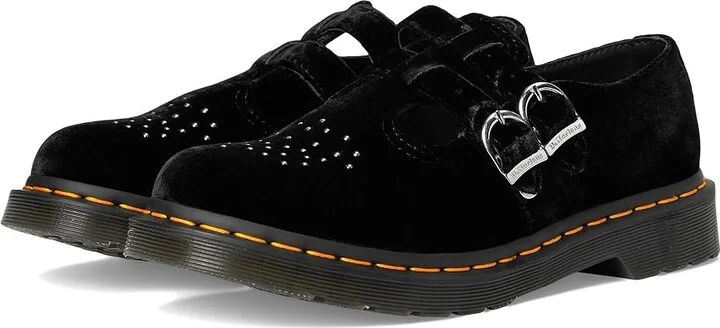 Dr. Martens Vegan 8065 Women's Shoes Black 1 : UK 5 (US Women's 7) M, Synthetic
