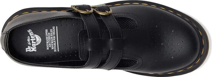 Dr. Martens Vegan 8065 Women's Shoes Black : UK 3 (US Women's 5) M, Synthetic - Image 2