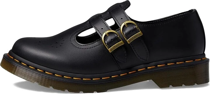 Dr. Martens Vegan 8065 Women's Shoes Black : UK 3 (US Women's 5) M, Synthetic - Image 6