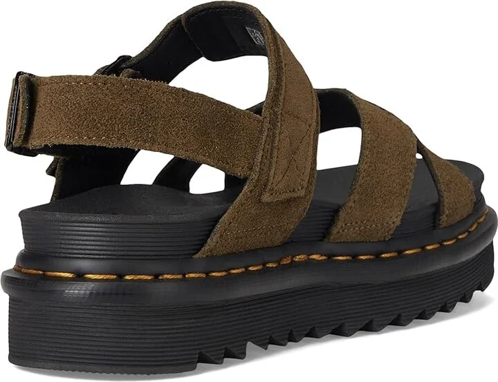 Dr. Martens Voss II Women's Shoes Olive : UK 4 (US Women's 6) M, Leather - Image 4