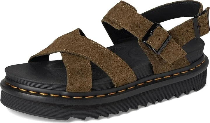 Dr. Martens Voss II Women's Shoes Olive : UK 4 (US Women's 6) M, Leather - Image 5