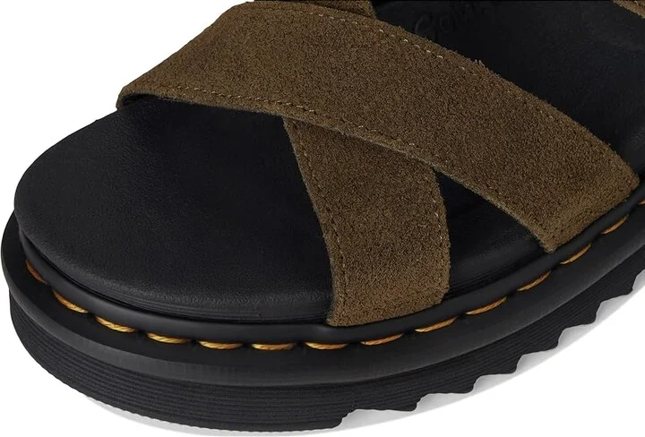 Dr. Martens Voss II Women's Shoes Olive : UK 4 (US Women's 6) M, Leather - Image 7