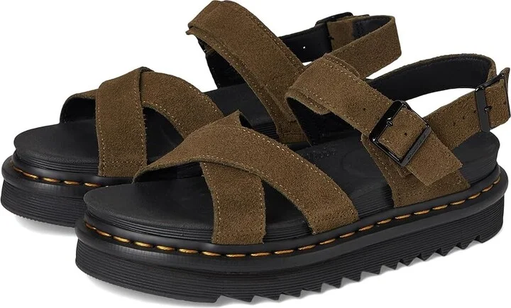 Dr. Martens Voss II Women's Shoes Olive : UK 4 (US Women's 6) M, Leather