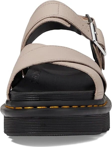 Dr. Martens Voss II Women's Shoes Vintage Taupe : UK 3 (US Women's 5) M, Leather - Image 2