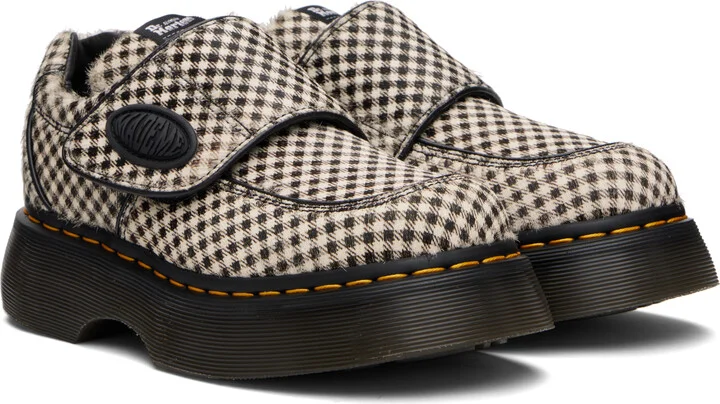 Dr. Martens White Buzz Strap MadeMe Derbys - Image 4