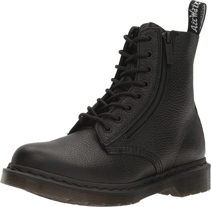 Dr. Martens Women's 1460 Pascal Zip Milled Nappa 8 Eye Boot
