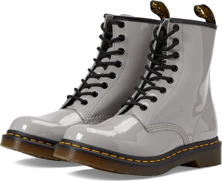 Dr. Martens Women's 1460 W Patent Leather 8 Eye Boot