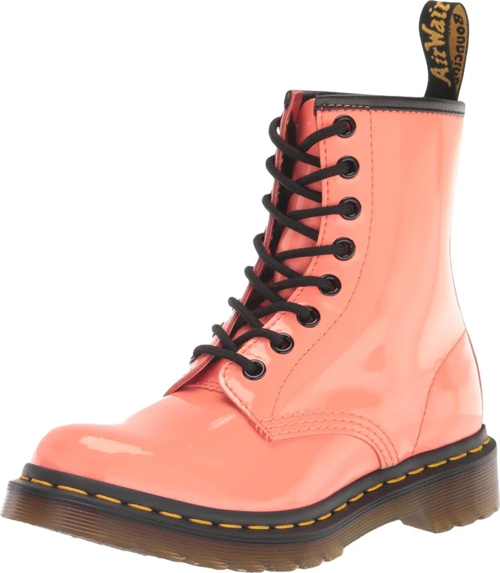 Dr. Martens Women's 1460 W Patent Leather 8 Eye Boot