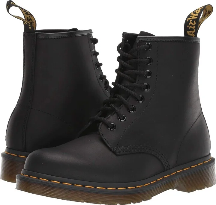 Black Greasy Leather