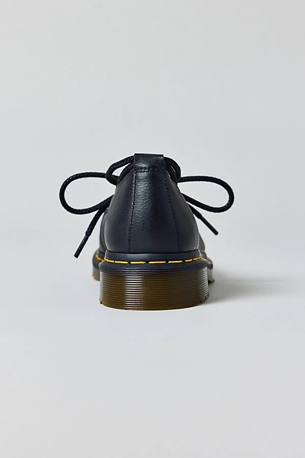 Dr. Martens Women's Elphie Lace-Up Mary Jane Shoe in Black - Virginia - Image 4