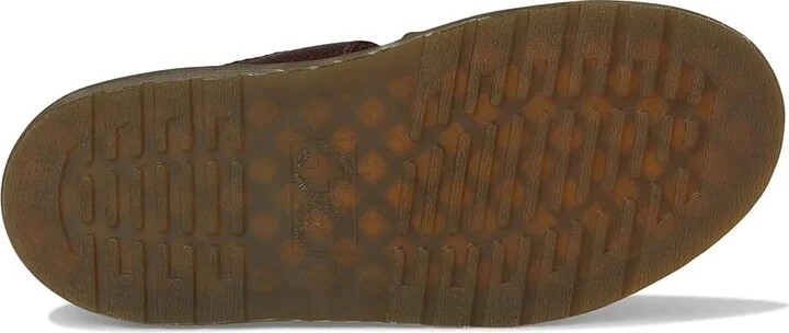 Dr. Martens Wrenlie Wedge Shoes Dark Brown : UK 3 (US Men's 4 - Women's 5) Medium, Leather/Suede - Image 3