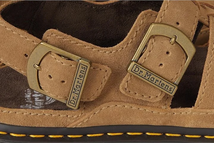 Dr. Martens Wrenlie Wedge Shoes Savannah Tan : UK 13 (US Men's 14) Medium, Leather/Suede - Image 7