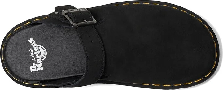 Dr. Martens Zeb Zag Mule Shoes Black E.H Suede : UK 3 (US Men's 4 - Women's 5) Medium - Image 2
