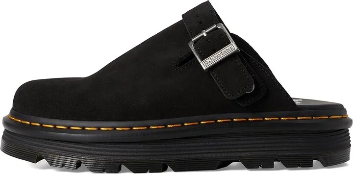 Dr. Martens Zeb Zag Mule Shoes Black E.H Suede : UK 3 (US Men's 4 - Women's 5) Medium - Image 6