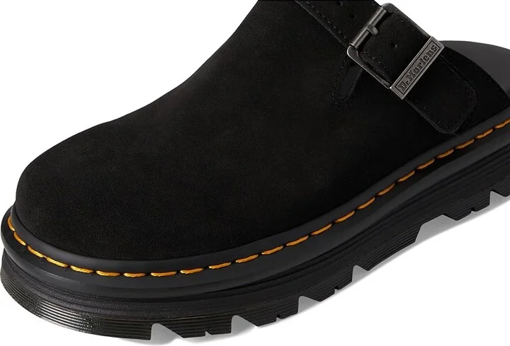Dr. Martens Zeb Zag Mule Shoes Black E.H Suede : UK 3 (US Men's 4 - Women's 5) Medium - Image 7