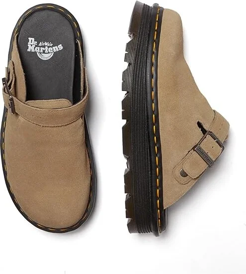 Dr. Martens Zeb Zag Mule Shoes Savannah Tan E.H Suede : UK 3 (US Men's 4 - Women's 5) Medium - Image 2