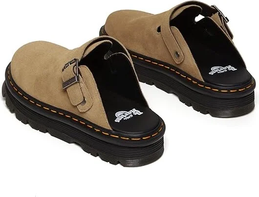 Dr. Martens Zeb Zag Mule Shoes Savannah Tan E.H Suede : UK 3 (US Men's 4 - Women's 5) Medium - Image 4