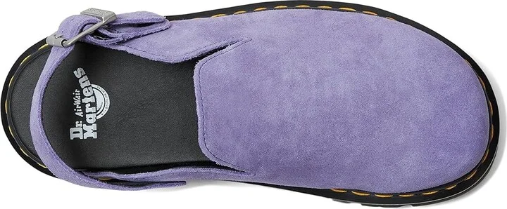 Dr. Martens Zeb Zag Mule Shoes Twilight Purple : UK 8 (US Men's 9 - US Women's 10) Medium, Leather - Image 2