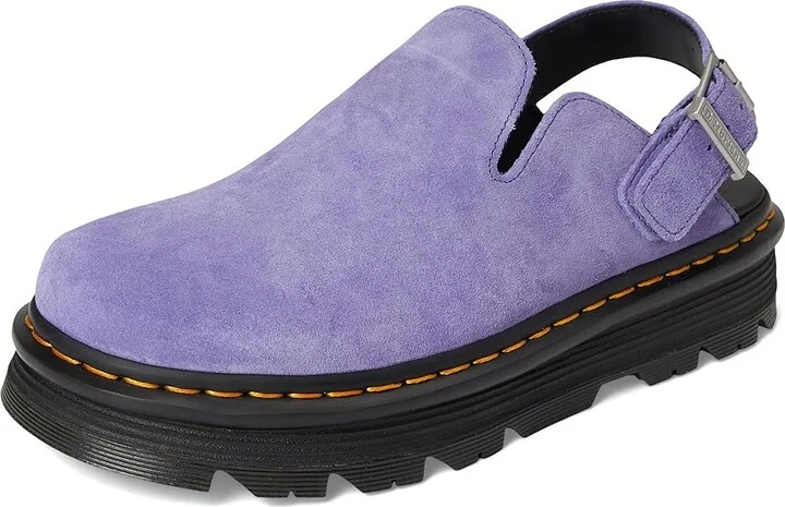 Dr. Martens Zeb Zag Mule Shoes Twilight Purple : UK 8 (US Men's 9 - US Women's 10) Medium, Leather - Image 5