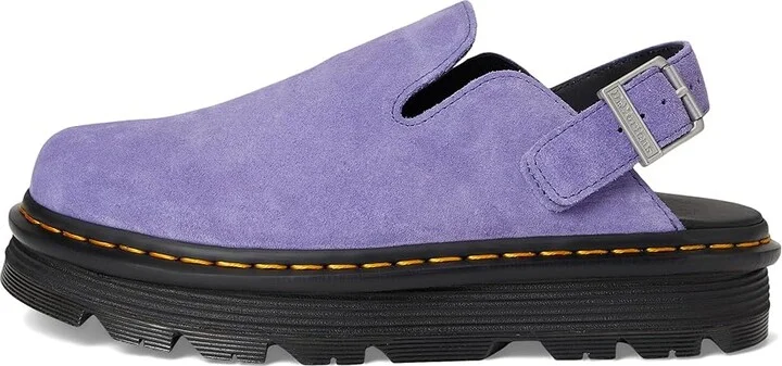 Dr. Martens Zeb Zag Mule Shoes Twilight Purple : UK 8 (US Men's 9 - US Women's 10) Medium, Leather - Image 6