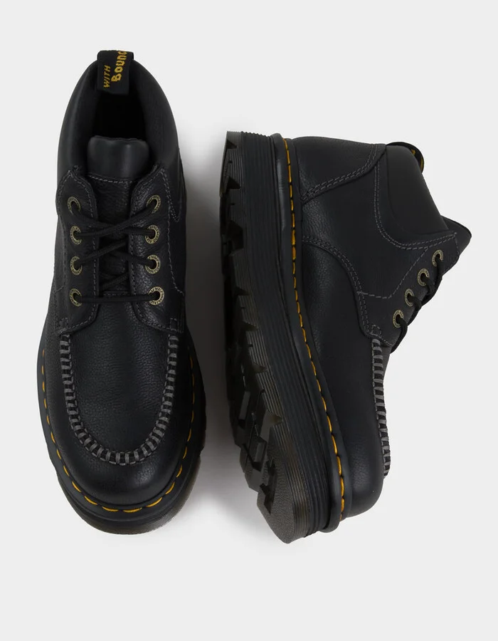 DR. MARTENS Zebzag 4-Eye Mens Leather Boots - Image 5