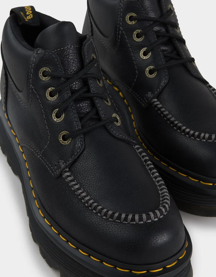 DR. MARTENS Zebzag 4-Eye Mens Leather Boots - Image 6