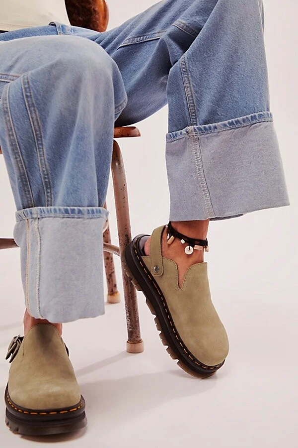 Dr. Martens Zebzag Suede Mules - Image 2