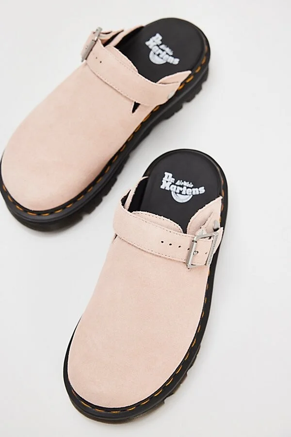 Dr. Martens Zebzag Suede Mules - Image 4