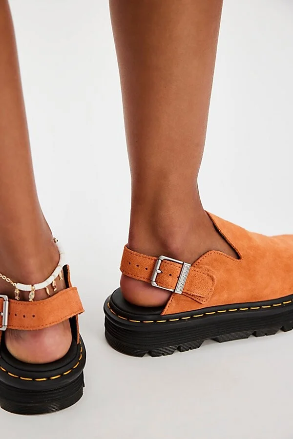 Dr. Martens Zebzag Suede Mules - Image 3