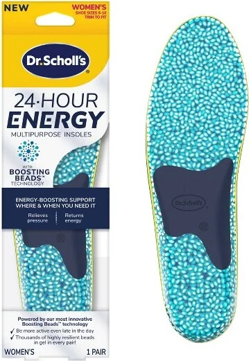 Dr. Scholl's 24-Hour Energy Multipurpose Insoles, Trim to Fit, Women's Shoe Size 6-10 - 1 Pair