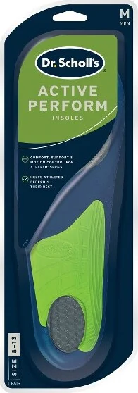Dr. Scholl's Active Insoles for Men - Size (8-13): Foam, Foot Pain Relief