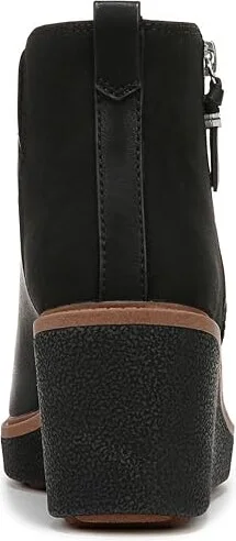 Dr. Scholl's Amber Women's Boots Black Smooth : 8 M, Leather - Image 4