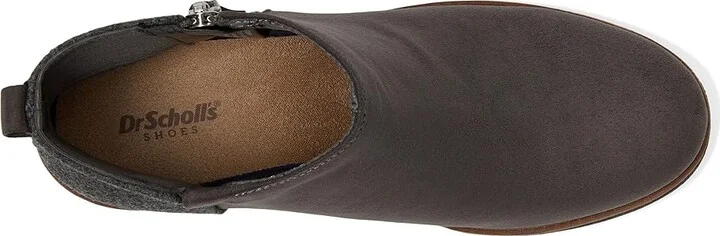 Dr. Scholl's Amber Women's Boots Greystone Microfiber/Wool : 11 M, Leather - Image 2