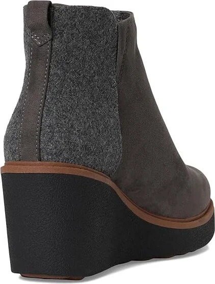 Dr. Scholl's Amber Women's Boots Greystone Microfiber/Wool : 11 M, Leather - Image 4