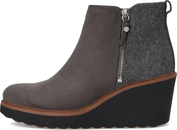 Dr. Scholl's Amber Women's Boots Greystone Microfiber/Wool : 11 M, Leather - Image 6