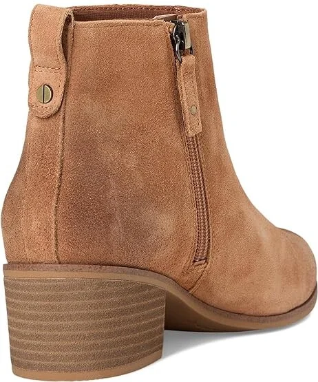 Dr. Scholl's Anya Zip Short Boots Women's Boots Honey : 7 M, Leather/Suede - Image 4