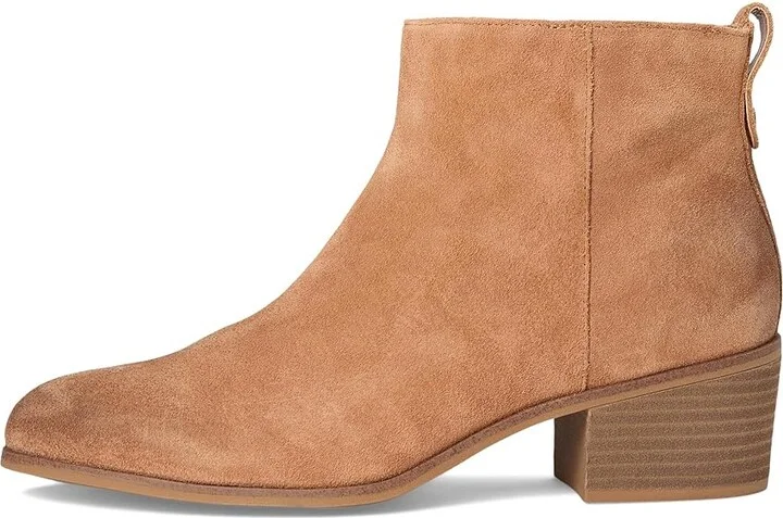 Dr. Scholl's Anya Zip Short Boots Women's Boots Honey : 7 M, Leather/Suede - Image 6